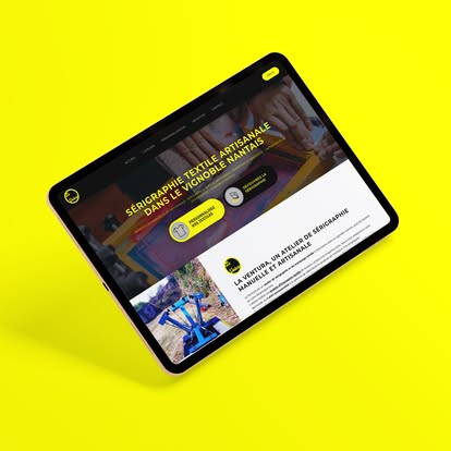 La Ventura sérigraphie - site internet
