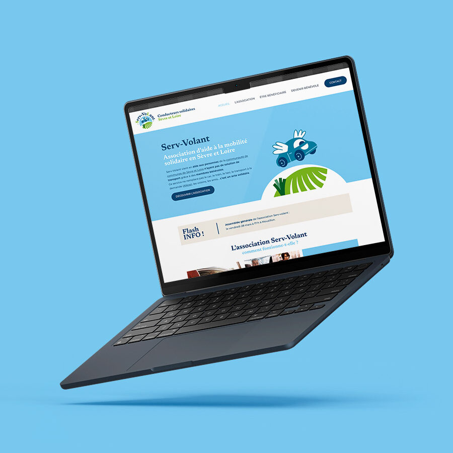 Serv-Volant - site internet